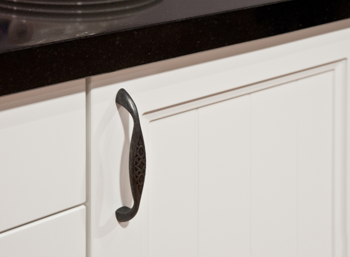 Witte keuken. met apparatuur van miele. db keukens