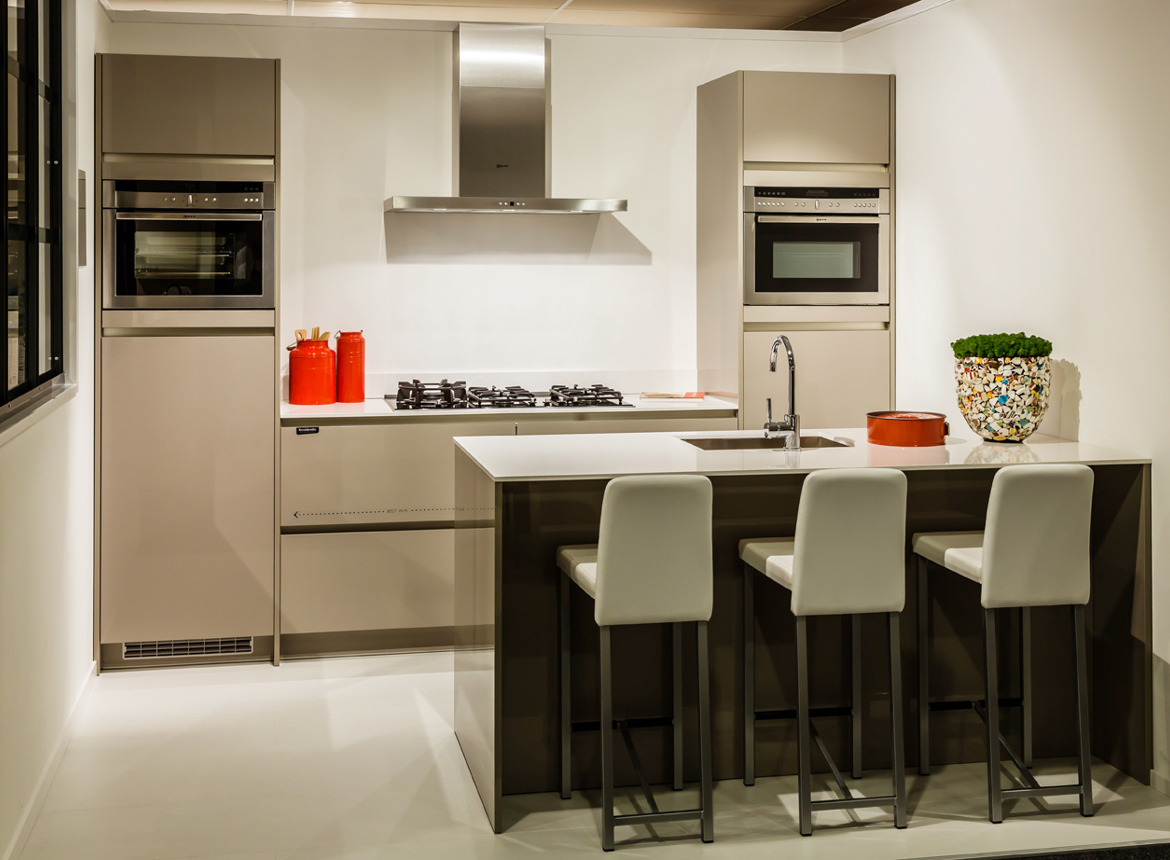 Design keuken met luxe apparatuur db keukens