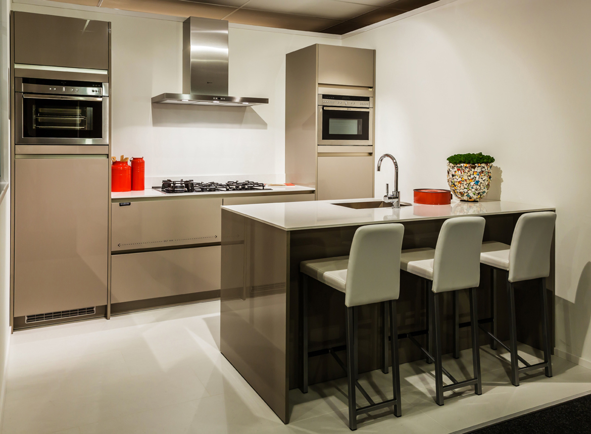 Design keuken met luxe apparatuur db keukens