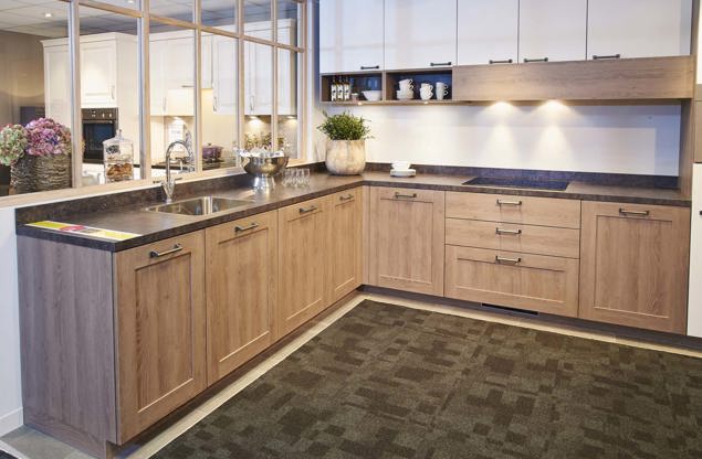 Houten keuken db keukens