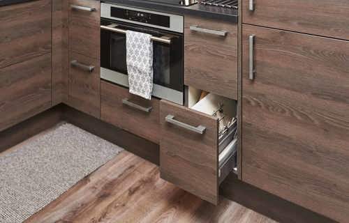Houten Keuken Noord Beveland, praktische lades