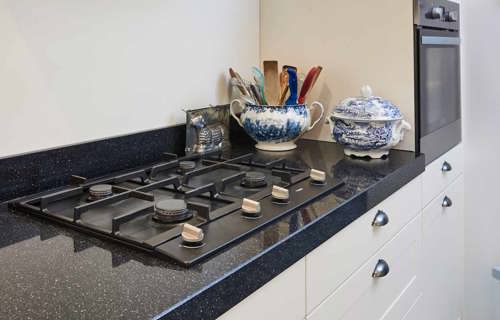 Landelijke keuken Haarlem met gaskookplaat van Pelgrim