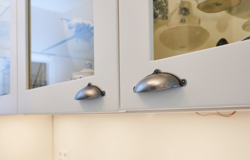 Landelijke keuken Haarlem met praktische handgreep