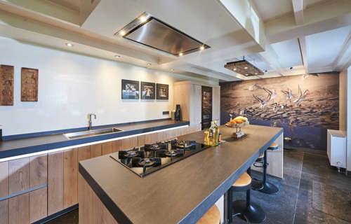 Luxe keuken met eiland