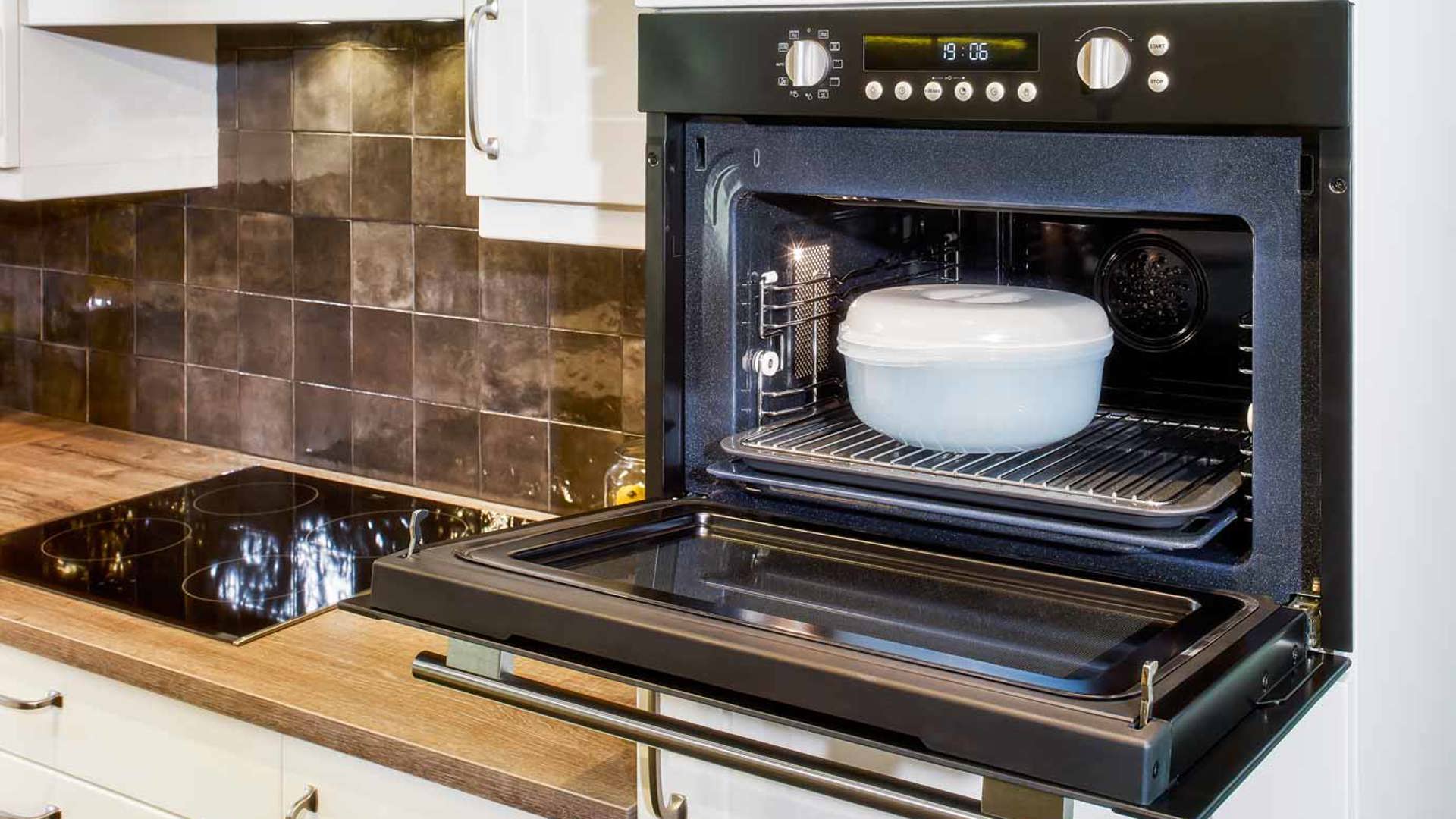 Pelgrim oven in keuken