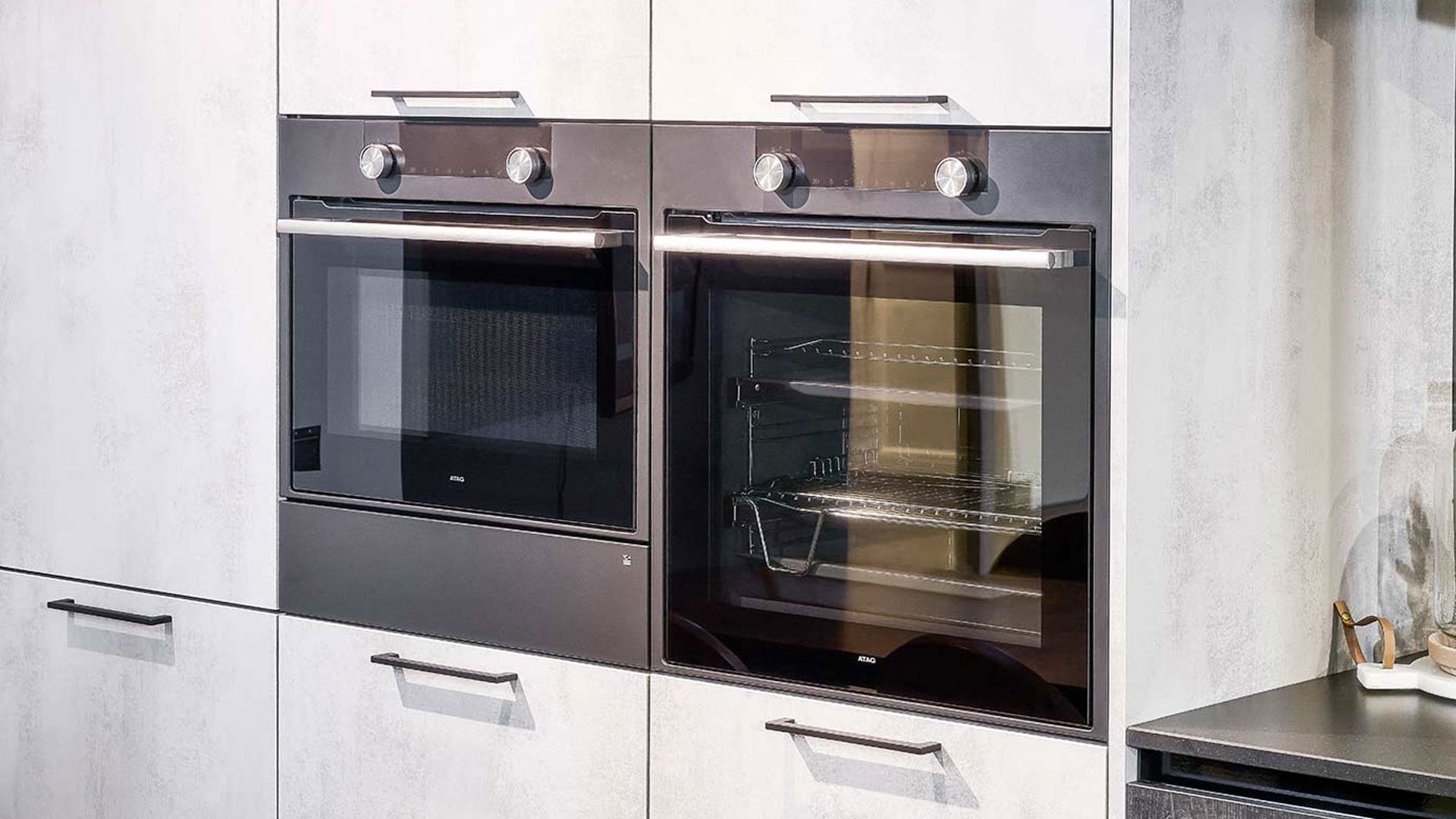 ATAG combi-magnetron met oven en warmhoudlade