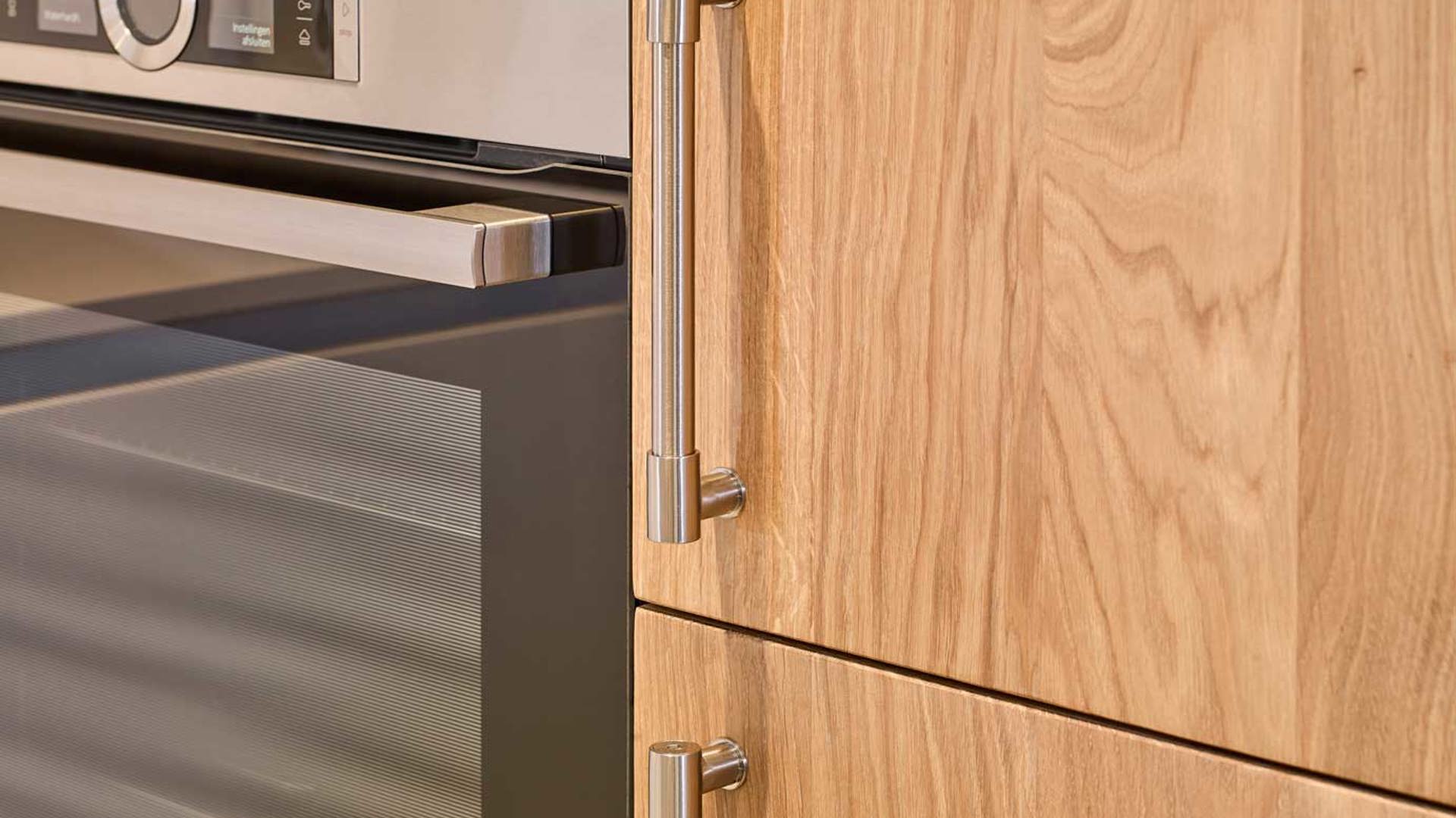 Massief eiken houten keuken 8