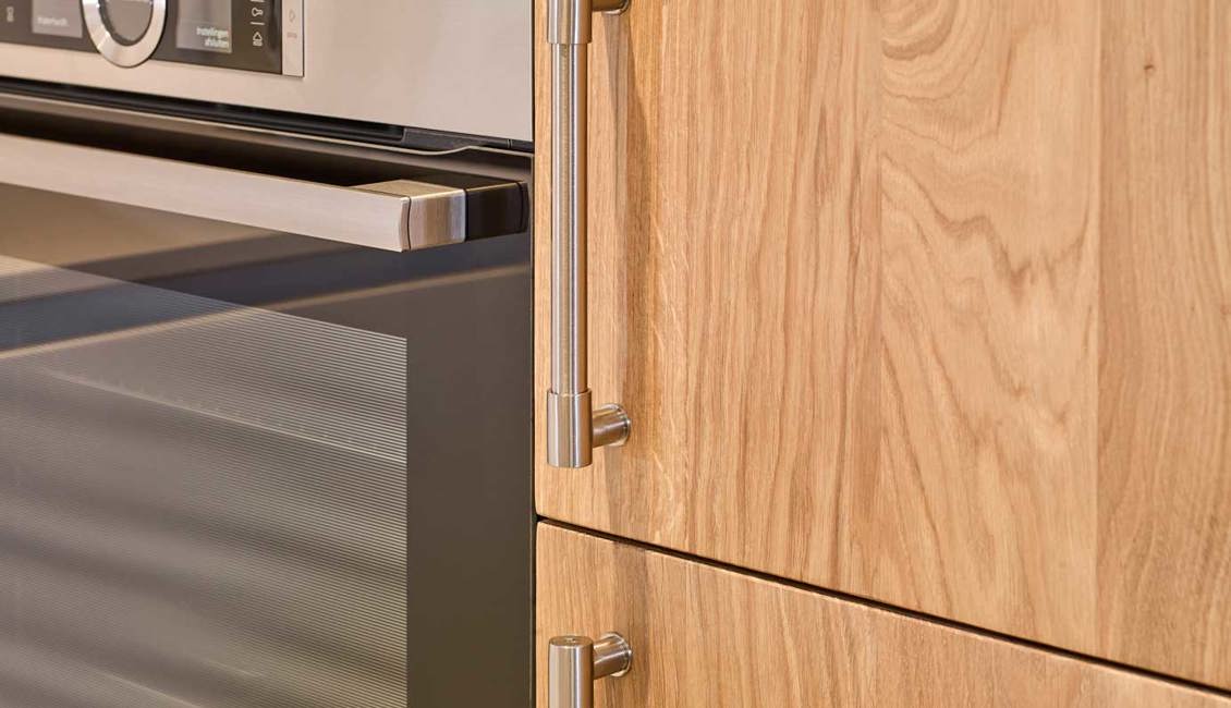 Massief eiken houten keuken 8