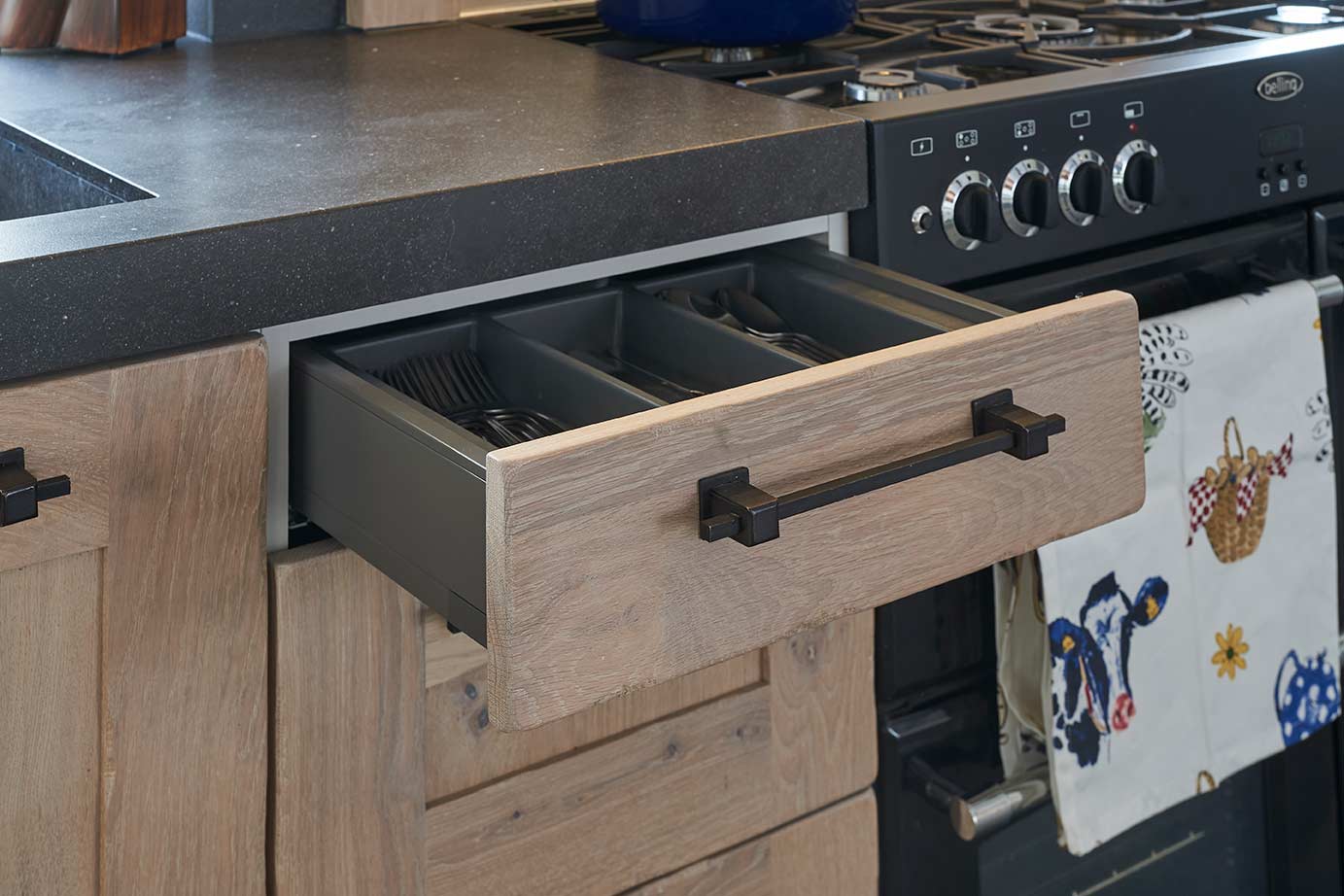 Keuken landelijk van hout, handgemaakt maatwerk