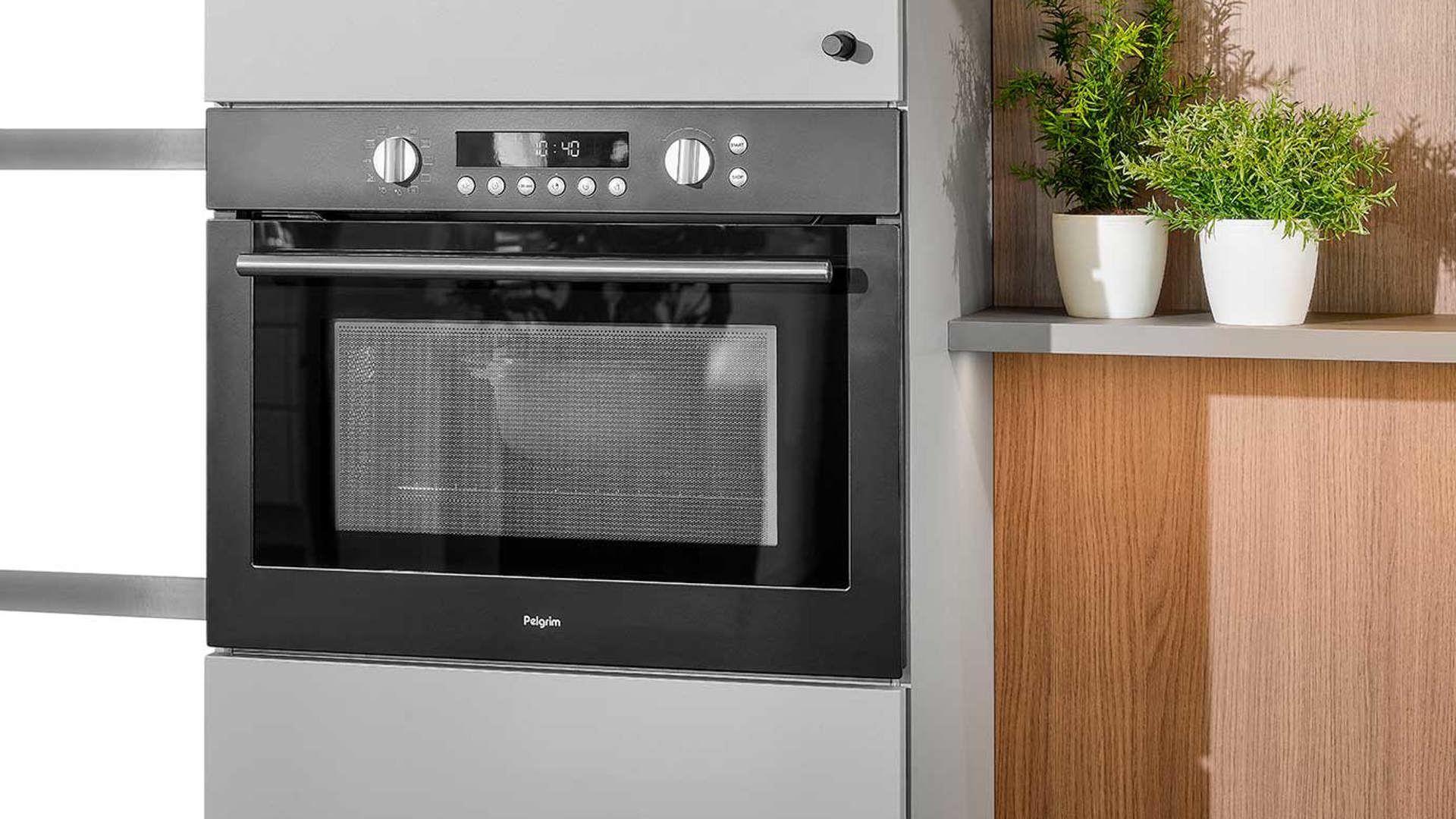 Modern schiereiland, multifunctionele oven
