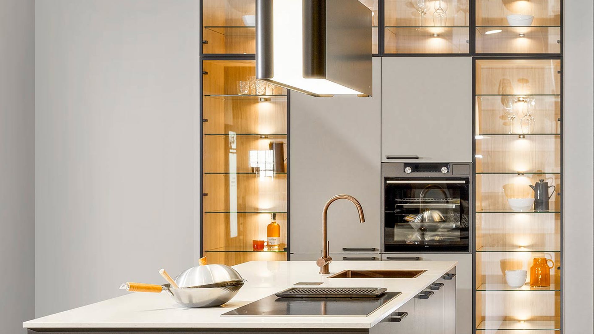 Chique keuken met eiland