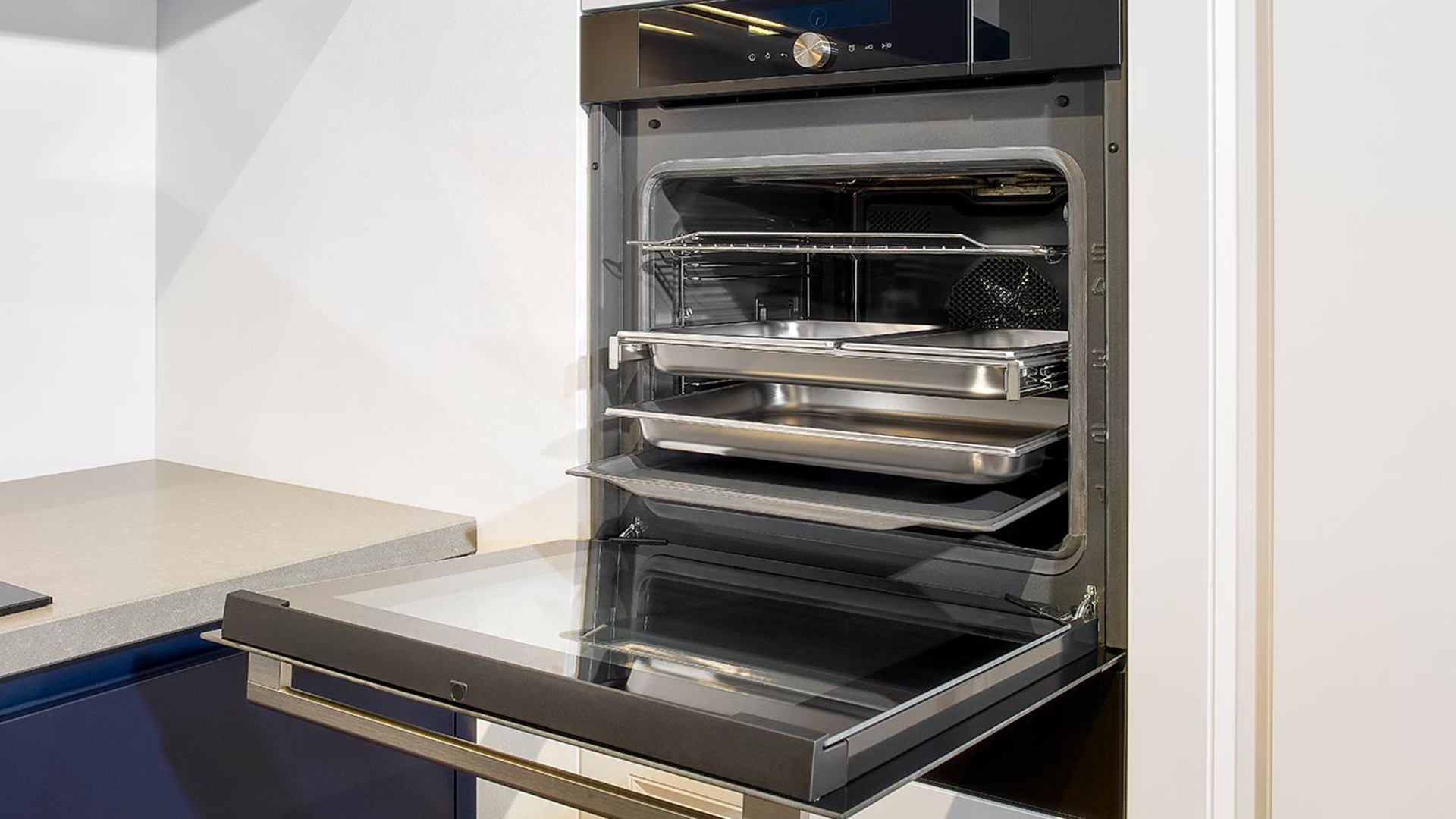 Modern landelijke keuken, combi-stoomoven