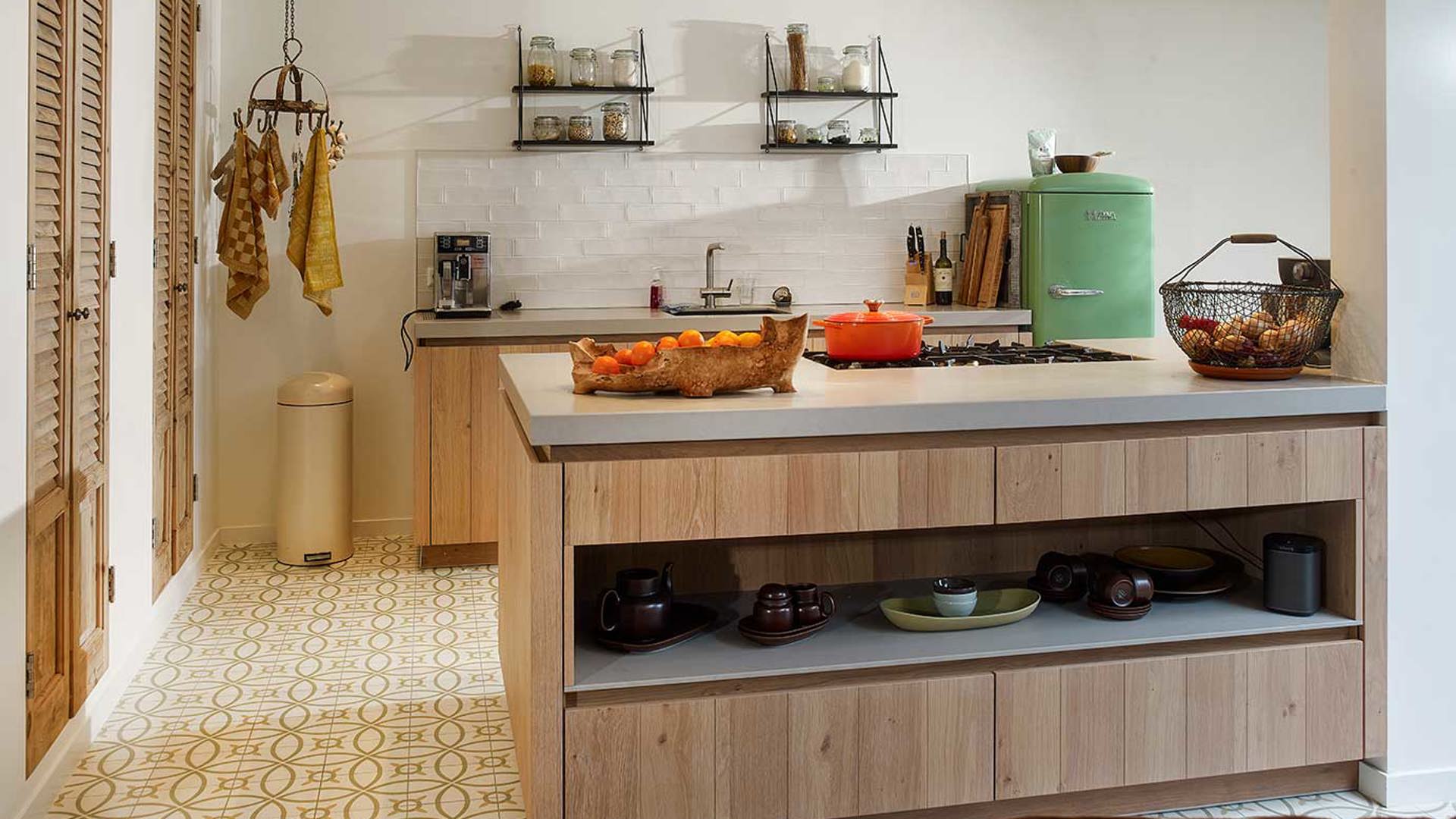 Houten moderne keuken Rotterdam