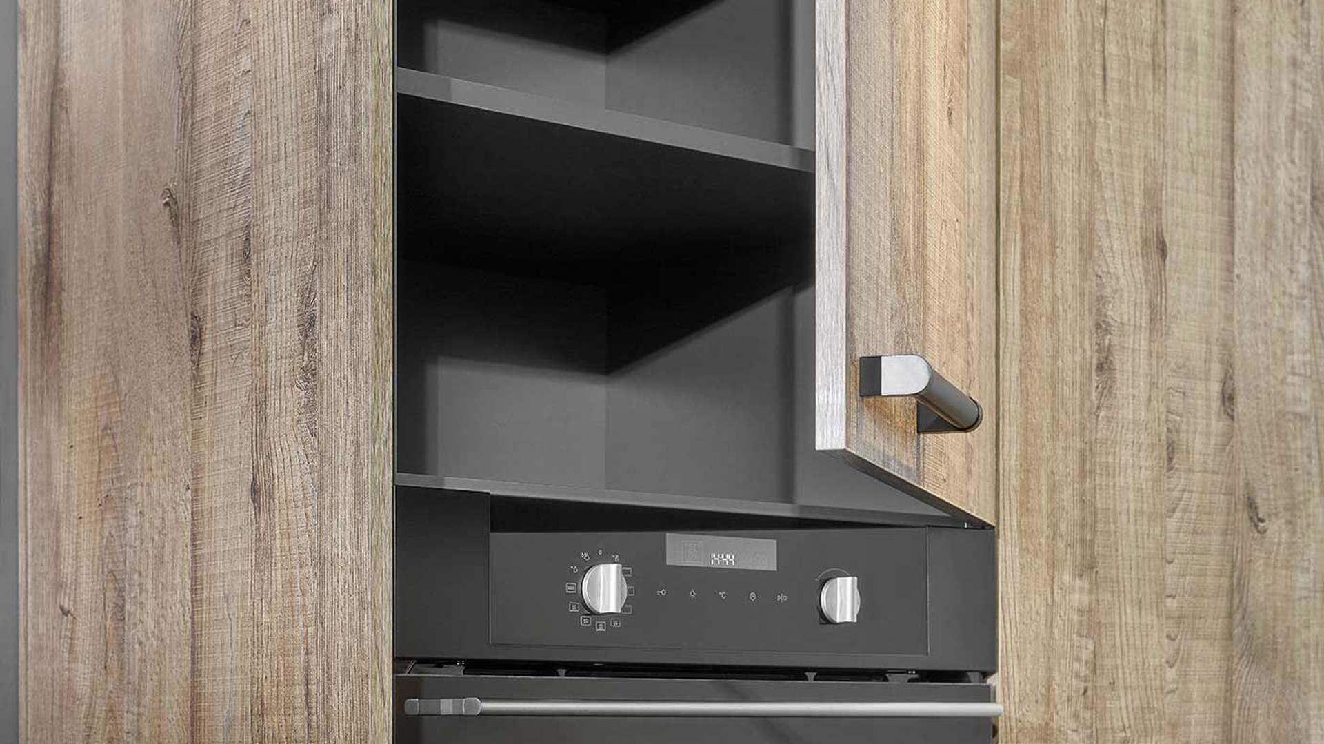 Landelijke moderne keuken, kast