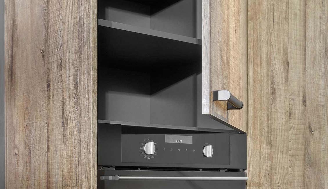 Landelijke moderne keuken, kast