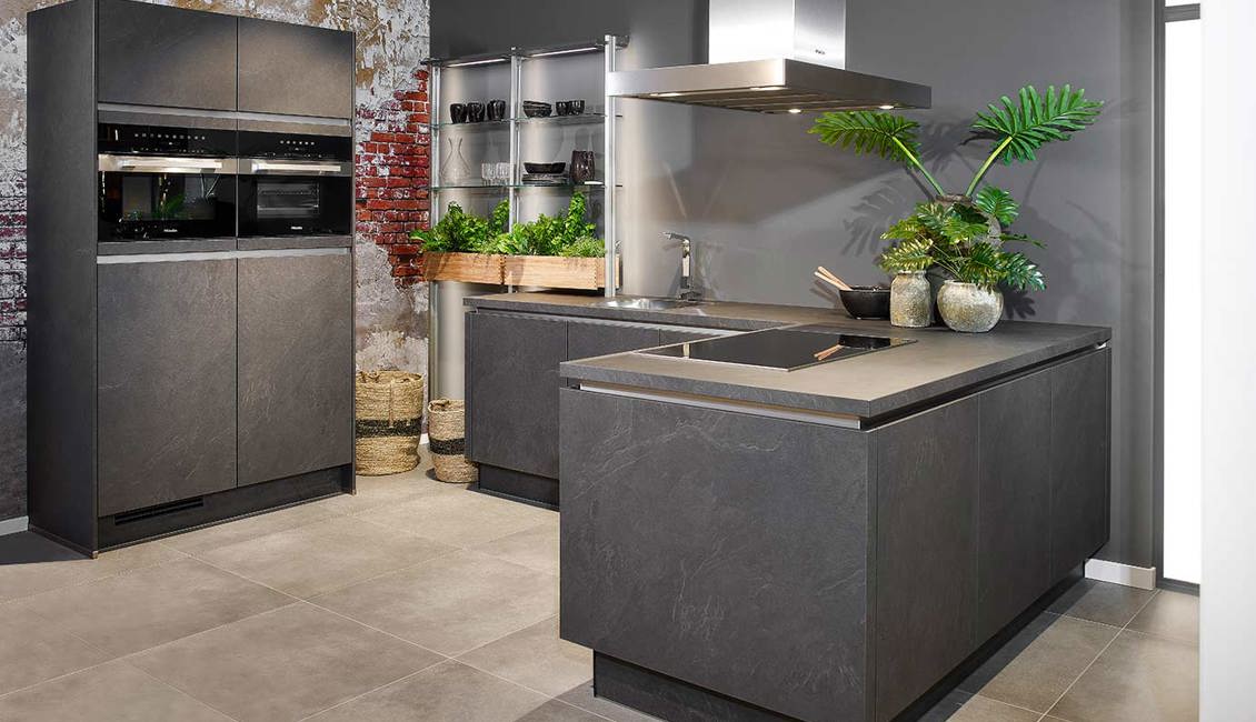 Compacte luxe keuken