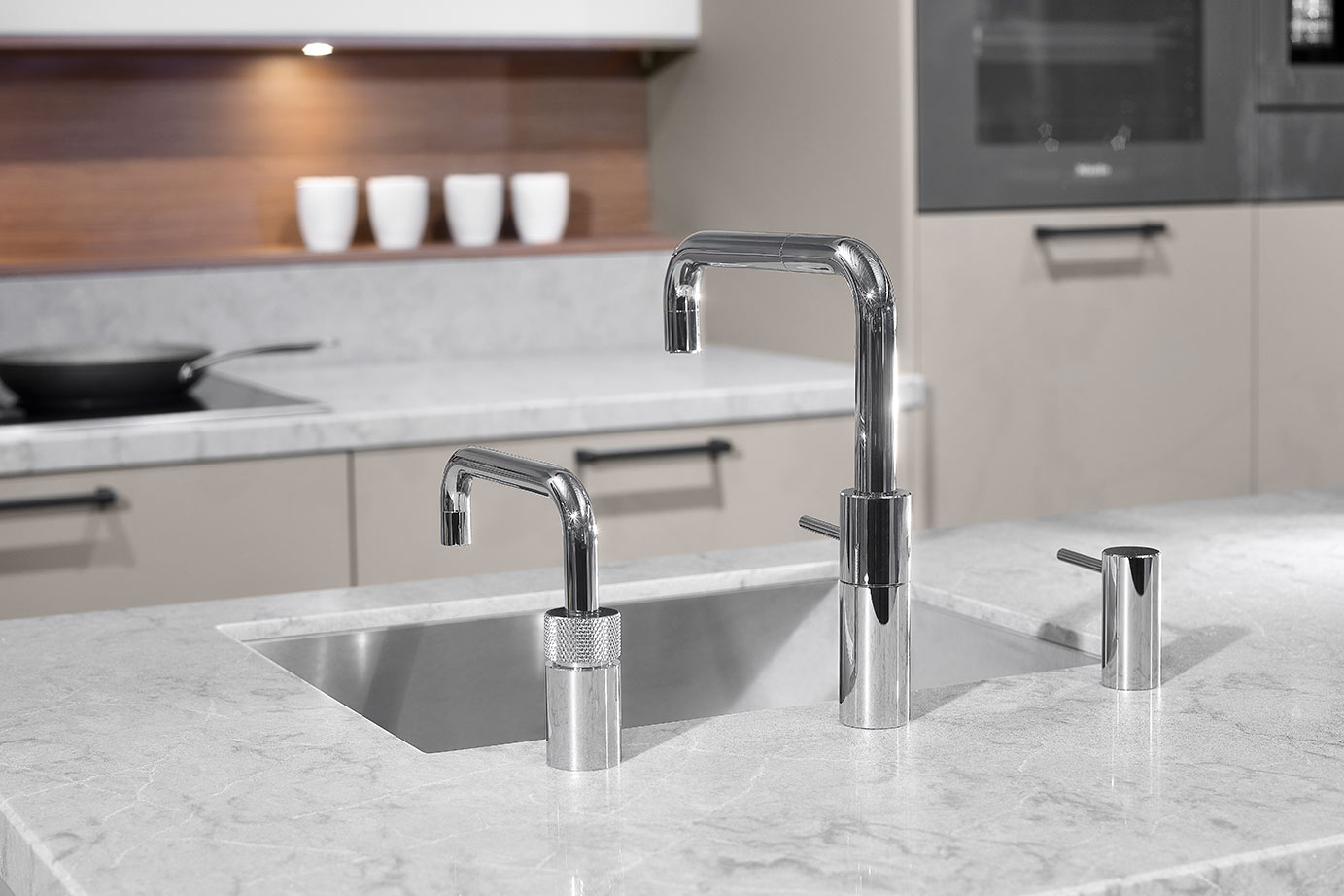 Design keukenkraan van Quooker kokendwaterkraan