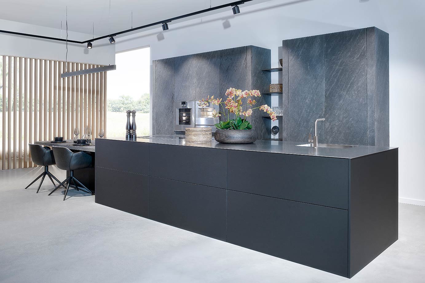Design keuken greeploos met push-to-open techniek