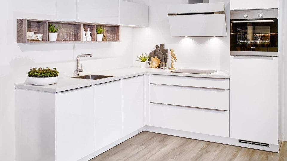 Kleine greeploze keuken