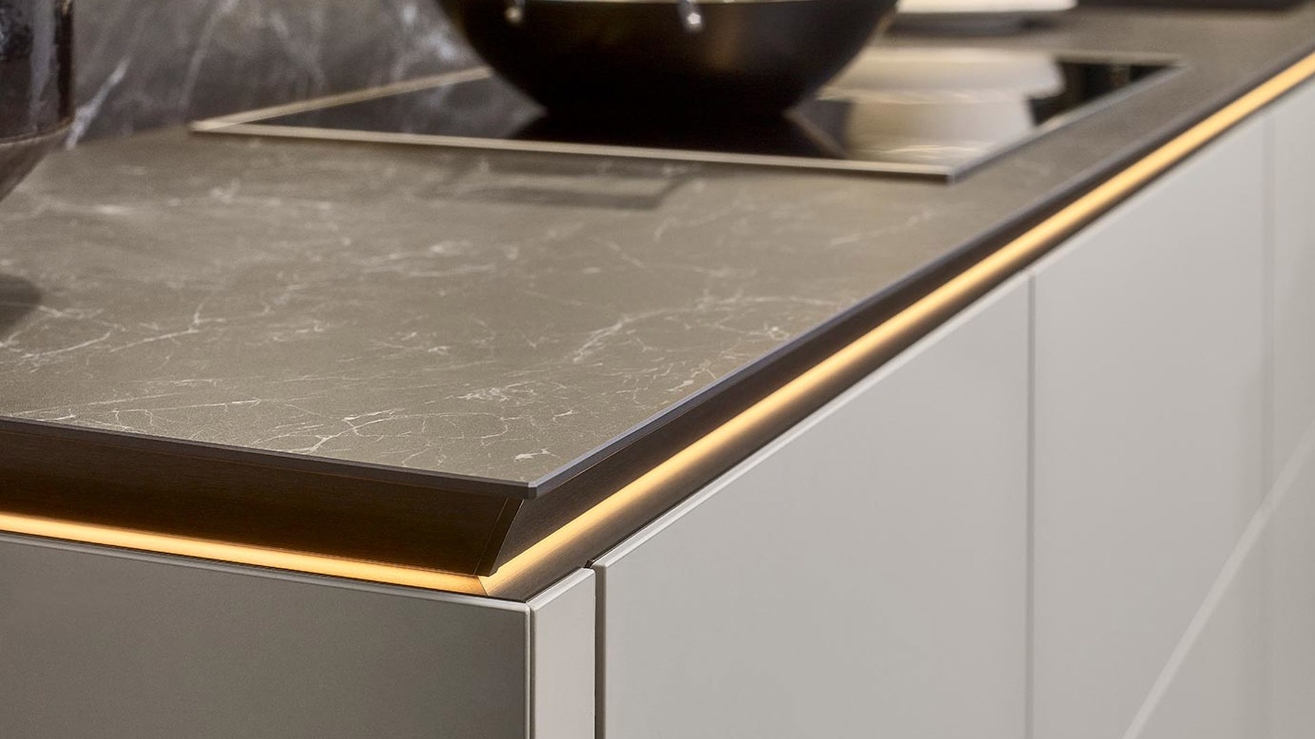 SieMatic SLX keukenblad met ledverlichting