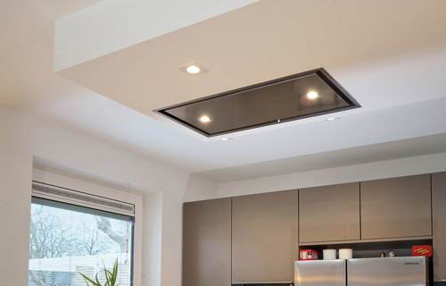 Siematic keuken Amstelveen, afzuigunit plafond