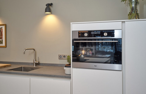 SieMatic keuken Amsterdam, oven in kastenwand
