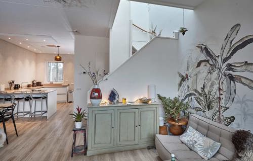 Greeploze keuken met kastenwand Amsterdam