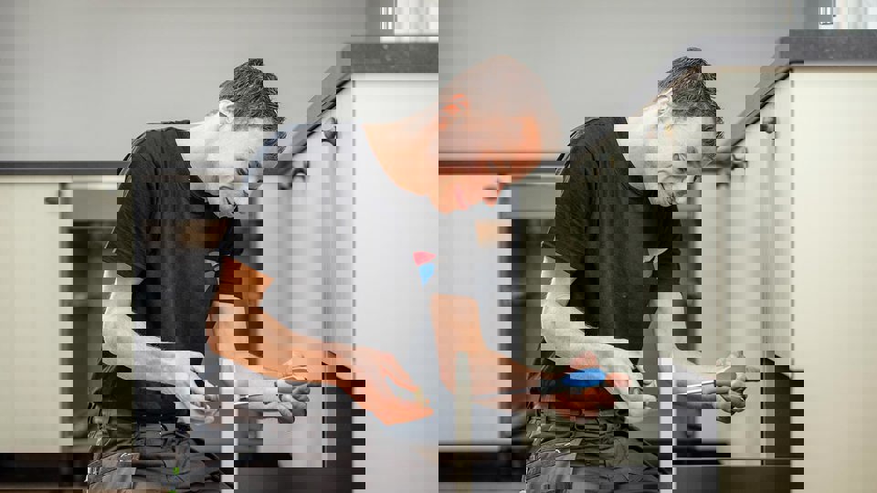 Montage van keuken door eigen monteurs