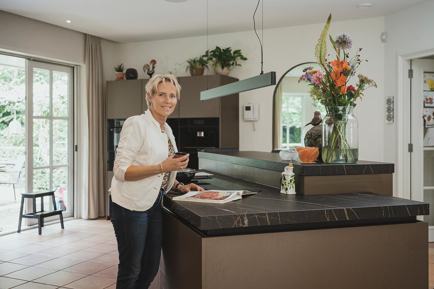 Kijk binnen bij deze design keuken in Bussum.