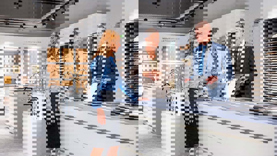 Verkoopgesprek nieuwe keuken: deskundig advies en direct de laagste nettoprijs