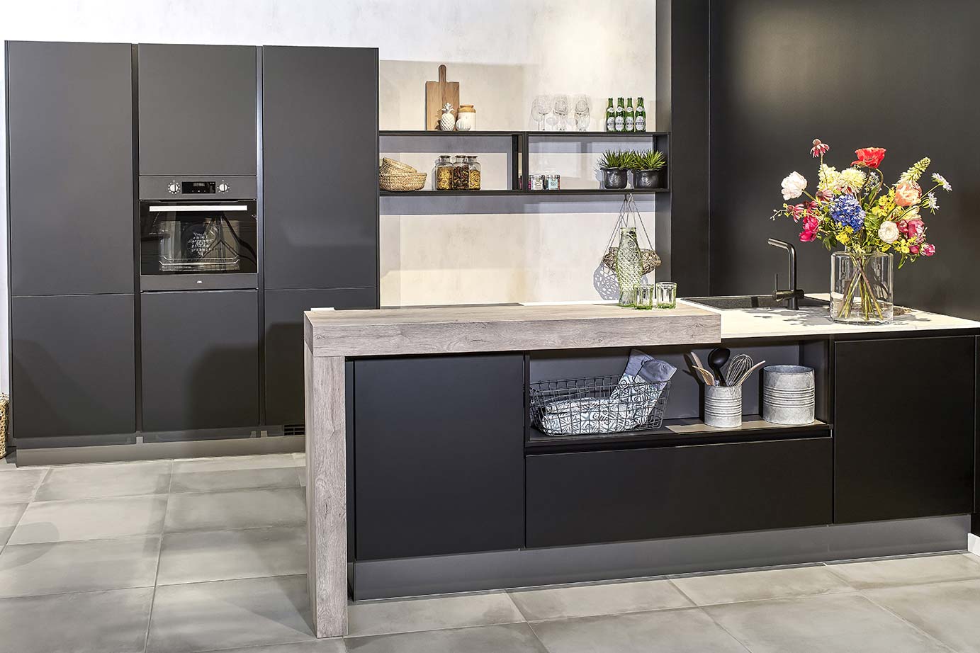 Zwarte keuken
