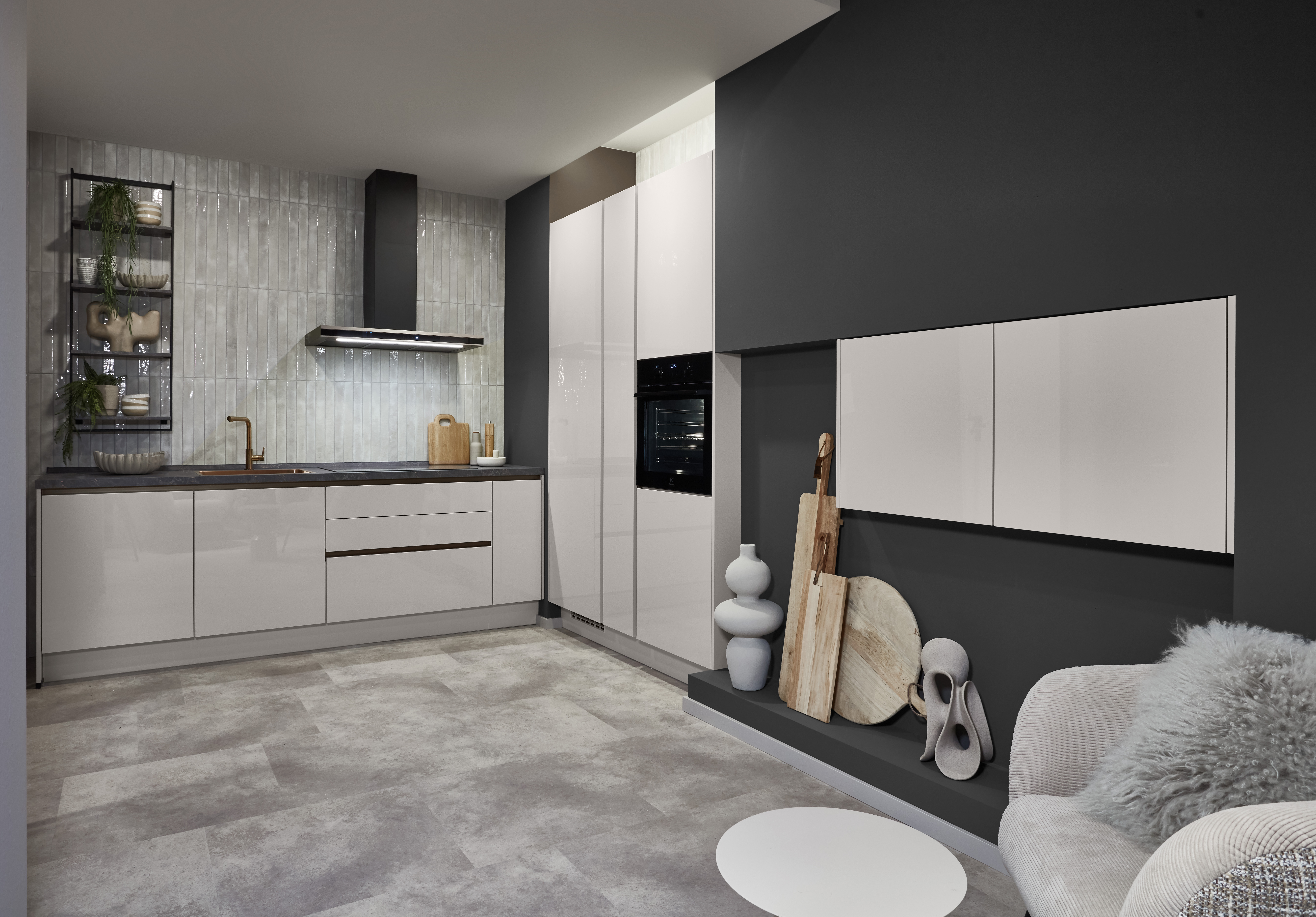 Witte Hoogglans Keuken Modern