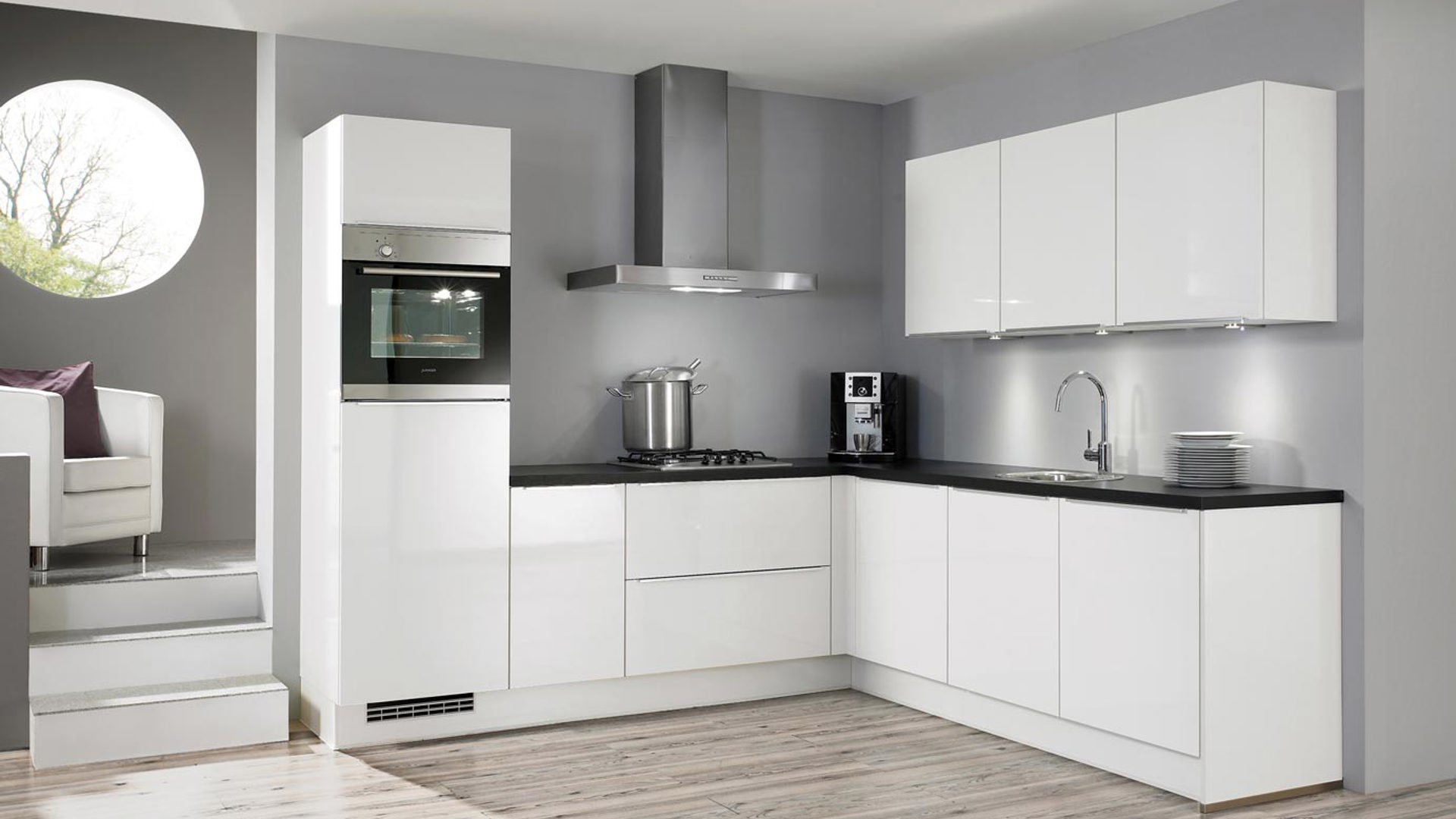 Hoogglans keuken
