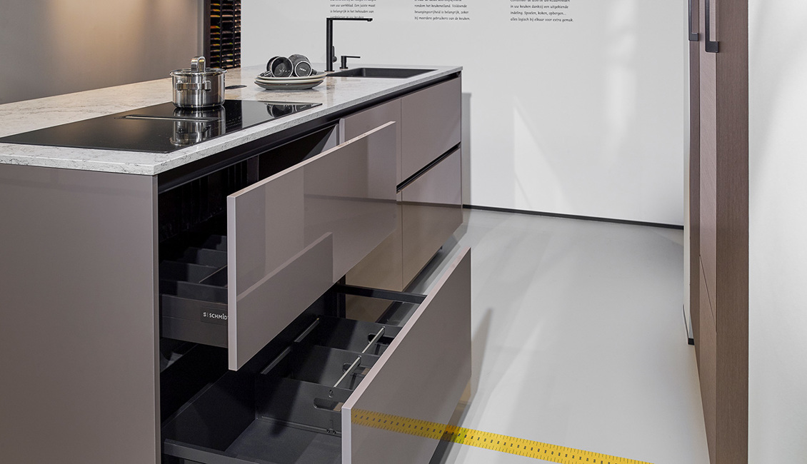 Keuken met kookeiland