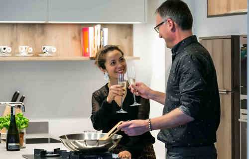 Keuken met eiland Heemstede