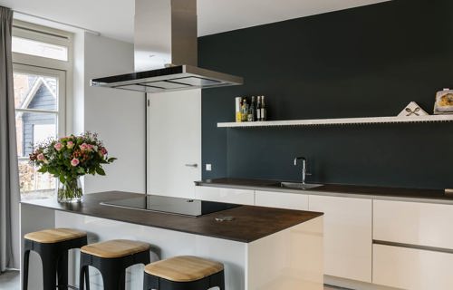 Keuken met kookeiland Bloemendaal