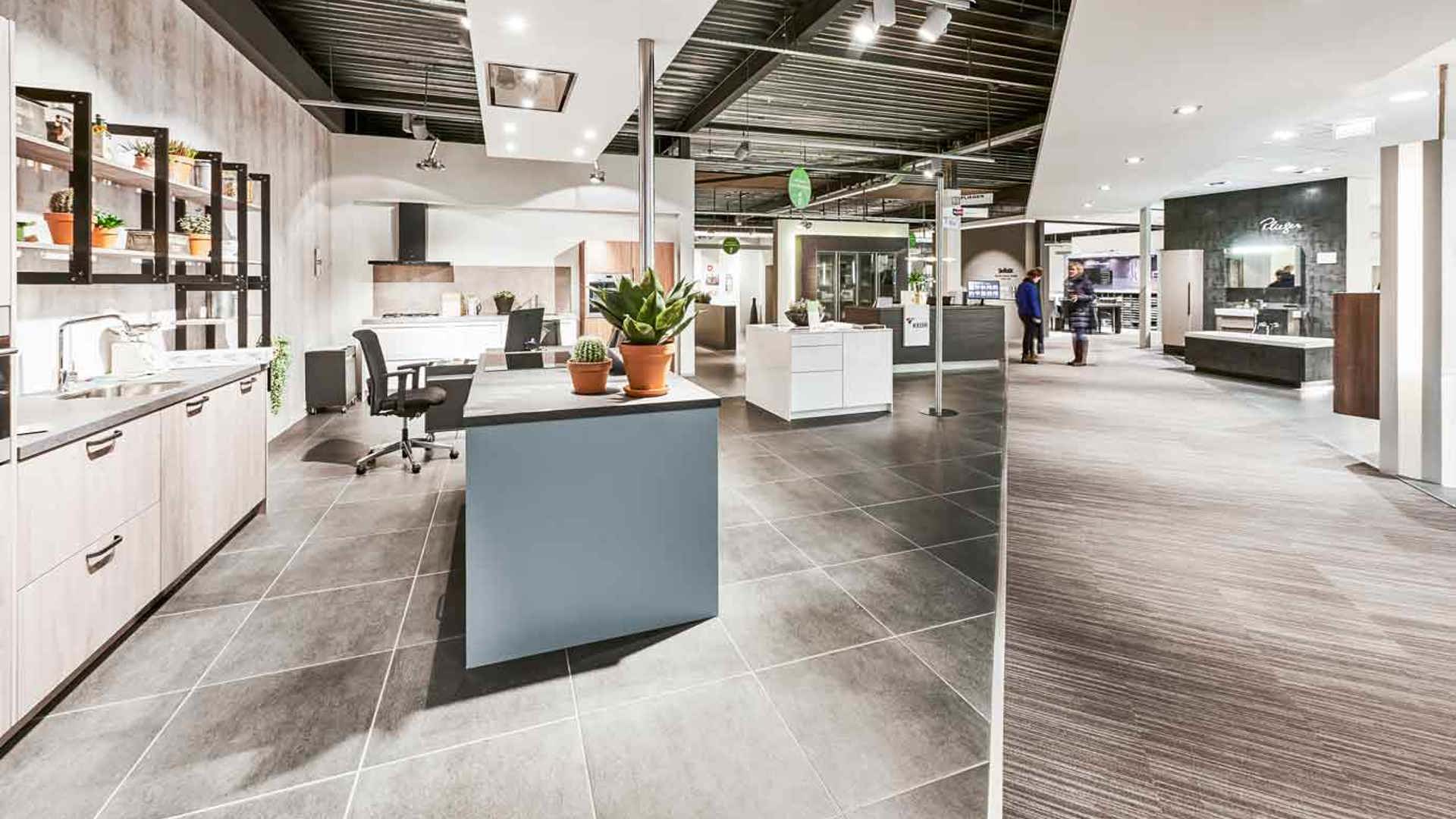 Showroom overzicht