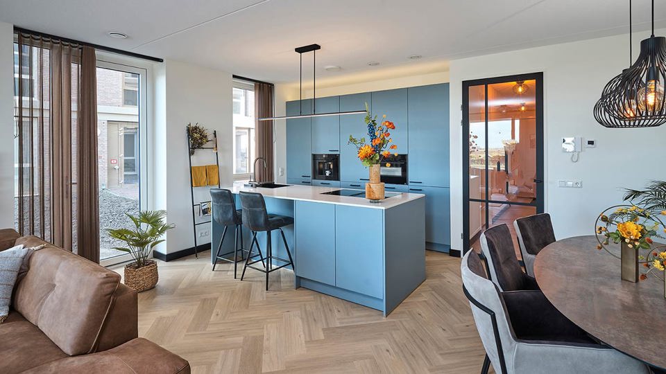 Moderne Kleurrijke Keuken Goes