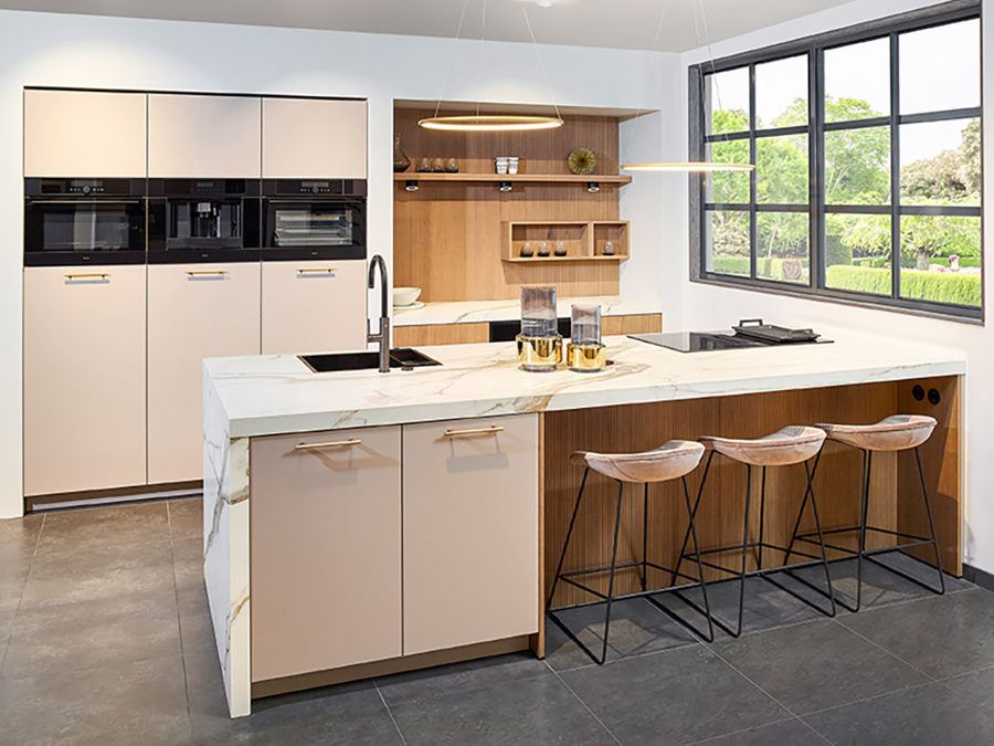 1 - Japandi-keuken met schiereiland