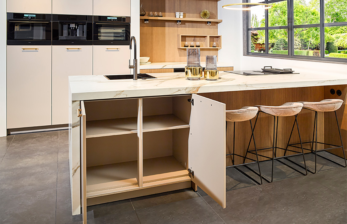 4 - Japandi-keuken met schiereiland